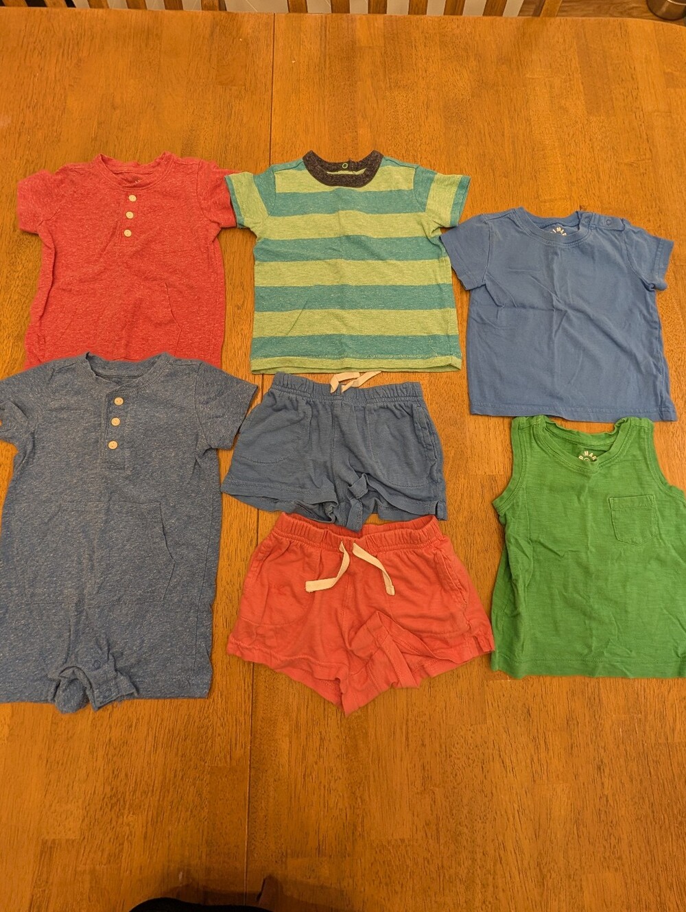 Primary Boys Clothing Lot 6-12 months